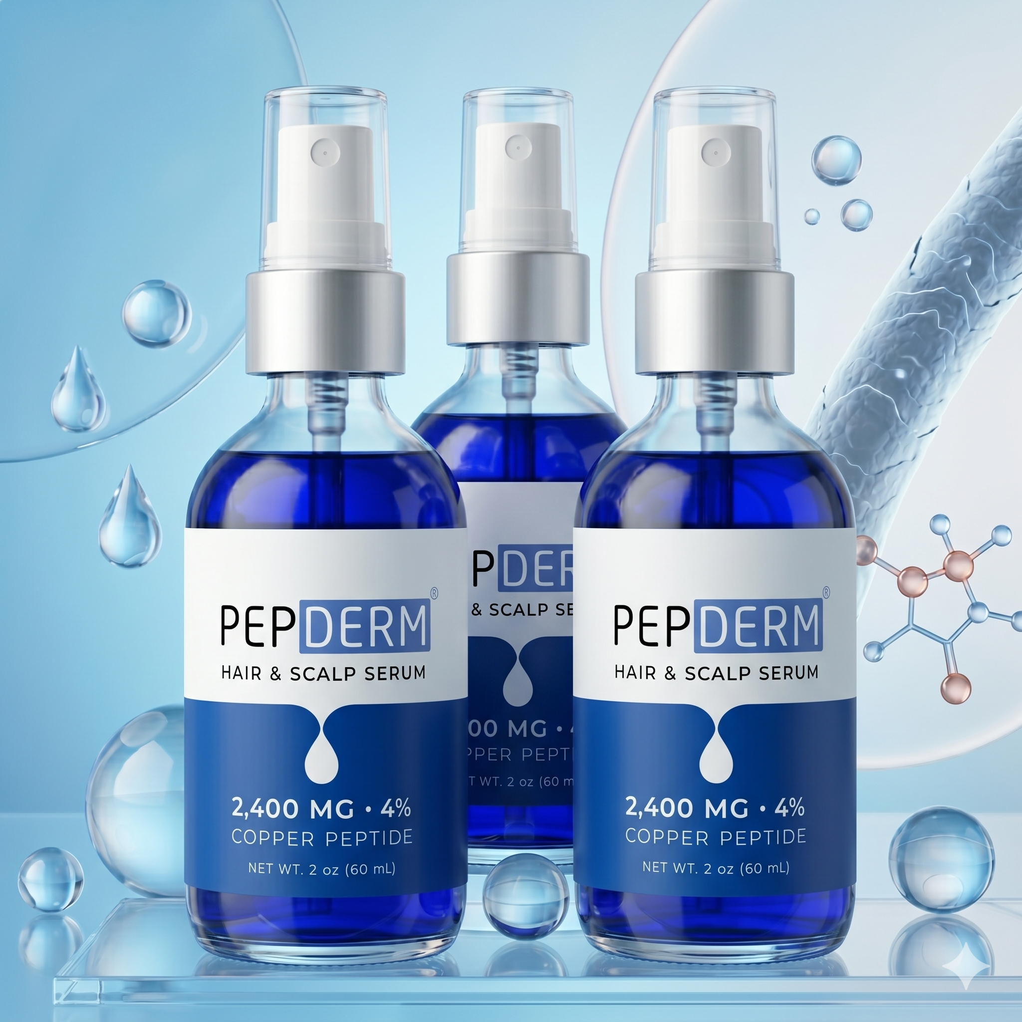 GHK-Cu Copper Peptide Hair & Scalp Serum