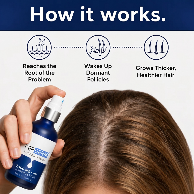 GHK-Cu Copper Peptide Hair & Scalp Serum