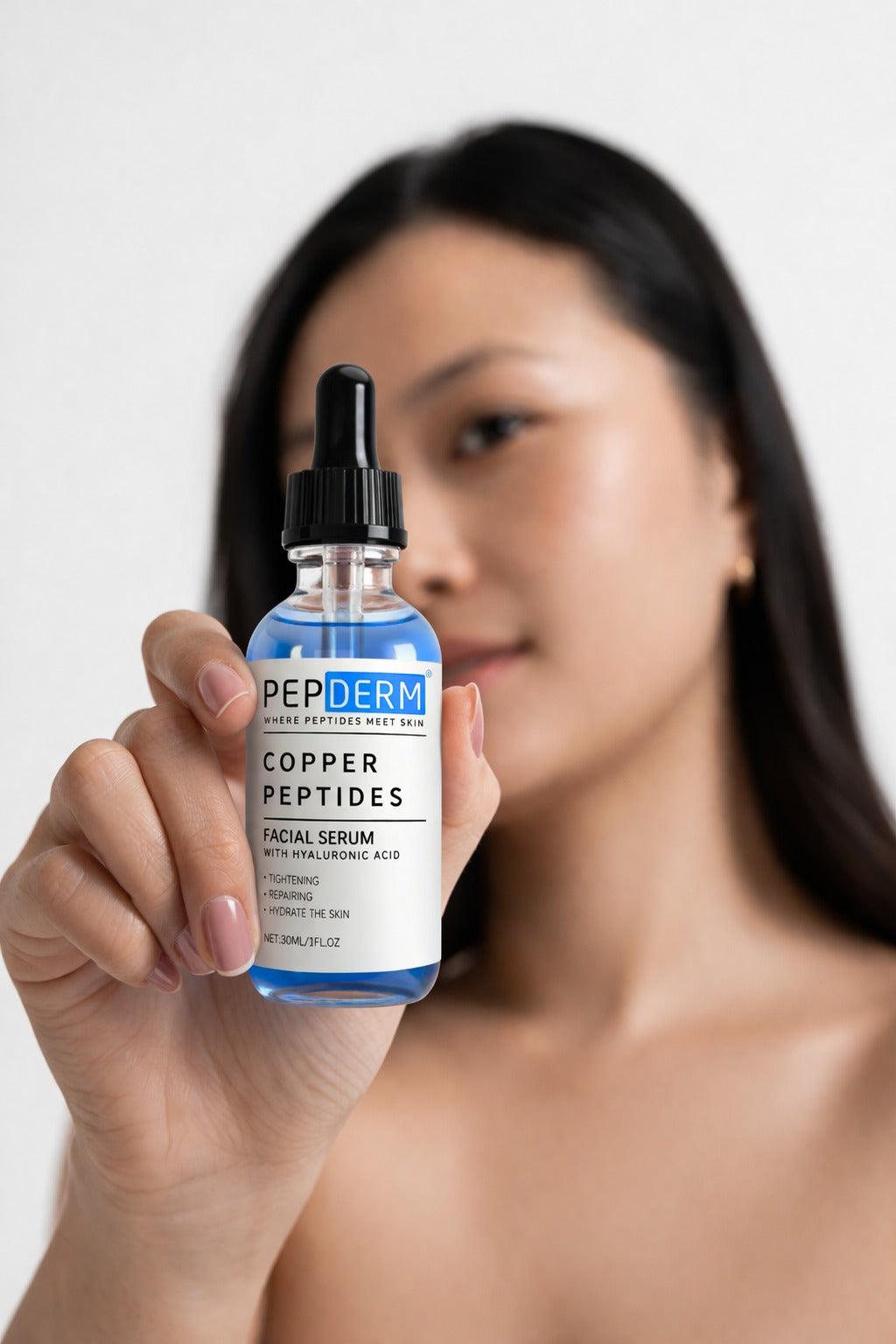 Copper Peptide Serum (GHK-Cu + HA)